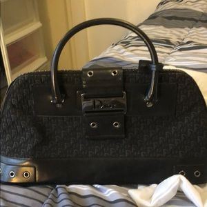 Black Christian Dior Handbag